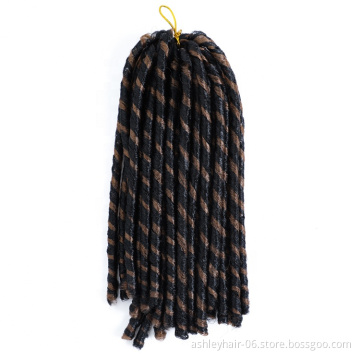 Julianna premium synthetic fiber original Japanese Toyokalon Kanekalon fiber softex crochet braiding hair soft dreadlock